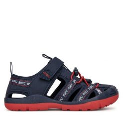 Sandały Beverly Hills Polo Club. Niebieskie sandały chłopięce Beverly Hills Polo Club, bez zapięcia. Za 119.99 zł.