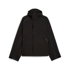 Kurtka z kapturem Puma x Heliot Emil. Czarne kurtki męskie Puma, xl, bez wzorów, z elastanu, biznesowe, z kapturem. Za 1,031.60 zł.