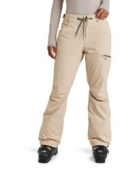 Spodnie snowboardowe damskie ROXY Nadia. Brązowe spodnie materiałowe damskie Roxy, xs, bez wzorów, z poliesteru. Za 689.99 zł.