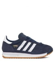 Adidas Sneakersy Sl 72 Rs KJ7404 Granatowy. Niebieskie buty sportowe dziewczęce Adidas, bez wzorów, z materiału, bez zapięcia. Za 299.99 zł.