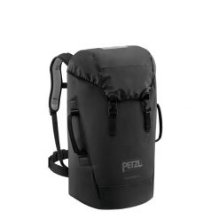 Plecak Petzl Transport 45L - black. Czarne plecaki damskie Petzl, bez wzorów. Za 543.99 zł.