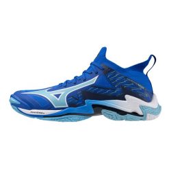 Buty halowe Mizuno Wave Lightning Neo. Białe buty sportowe męskie Mizuno, z materiału, bez zapięcia, do siatkówki, mizuno wave. W wyprzedaży za 555.80 zł.