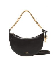Polo Ralph Lauren Torebka 428977210001 Czarny. Czarne torebki do ręki damskie Polo Ralph Lauren, bez wzorów, ze skóry, bez dodatków. Za 1,459.00 zł.