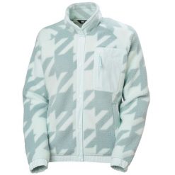 Sweter damski Helly Hansen Imperial Printed Pile Snap. Niebieskie swetry damskie Helly Hansen, bez wzorów, sportowe, bez kołnierzyka, bez ramiączek, bez kaptura. Za 631.00 zł.