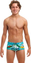 Funkita Kąpielówki chłopięce spodenki bokserki szybkoschnące Funky Trunks r.152. Kąpielówki dla chłopców FUNKITA, bez wzorów. Za 119.99 zł.