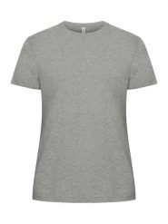 Clique Classic OC-T Women T‑shirt z 100% bawełny organicznej szary melanż –. Szare t-shirty damskie CLIQUE, m, bez wzorów, z bawełny, klasyczne, bez kołnierzyka. Za 118.10 zł.