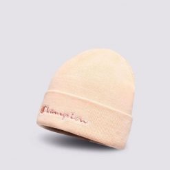 CZAPKA DAMSKA ZIMOWA BEANIE CAP CHAMPION. Czerwone czapki i kapelusze damskie Champion, na zimę, bez wzorów, eleganckie. Za 56.46 zł.