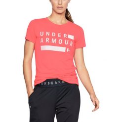 Under Armour Koszulka damska Tborne Train Grph Twist SSC koralowa r. XS (1309894-819). Bluzki damskie marki Under Armour. Za 92.62 zł.