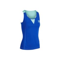 Koszulka na ramiączka tenisowa TK Light 990 damska. Koszulki sportowe damskie marki ARTENGO. W wyprzedaży za 34.99 zł.