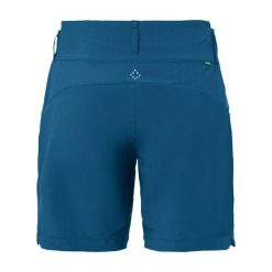 Damskie szorty bermudzkie VAUDE Skomer. Niebieskie szorty sportowe damskie Vaude, bez wzorów, sportowe, trekkingowe. Za 371.45 zł.