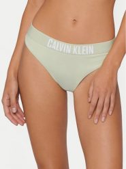 Calvin Klein Swimwear Dół od bikini LV00Q61221 Zielony. Zielone bikini damskie Calvin Klein Swimwear, xs, bez wzorów. Za 189.99 zł.