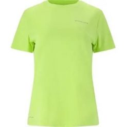 Endurance T-shirt Keily W S/S Tee - 100% poliester, Paradise Green. Zielone t-shirty damskie Endurance, s, bez wzorów, z materiału, sportowe, bez kołnierzyka. Za 88.50 zł.