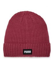 Puma Czapka Unisex Ribbed Classic Cuff 024038 Różowy. Czerwone czapki i kapelusze damskie Puma, na zimę, bez wzorów, z materiału. Za 109.99 zł.