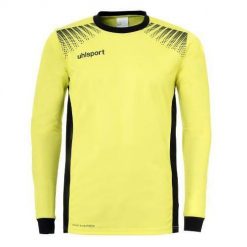 Koszulka bramkarska Uhlsport Goal manches longues. Czarne bluzki z długim rękawem męskie Uhlsport, m, bez wzorów, bez kołnierzyka. W wyprzedaży za 153.50 zł.