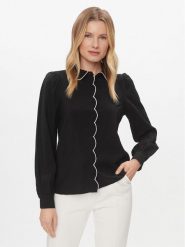 Vero Moda Koszula Gigi 10303039 Czarny Regular Fit. Czarne bluzki damskie Vero Moda, s, bez wzorów, z wiskozy, bez kołnierzyka, bez ramiączek. Za 99.99 zł.