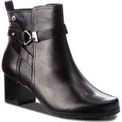 Botki CAPRICE - 9-25418-21 Black Comb 019. Kozaki damskie marki Caprice. W wyprzedaży za 249.00 zł.