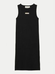 Calvin Klein Jeans Sukienka codzienna IG0IG02906 Czarny Slim Fit. Czarne sukienki dla dziewczynek Calvin Klein Jeans, bez wzorów, z bawełny, bez ramiączek. Za 159.99 zł.