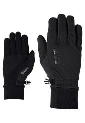 Rękawiczki softshell Ziener Idaho GTX INF Touch. Czarne rękawiczki damskie Ziener, bez wzorów, z gore-texu. Za 144.09 zł.