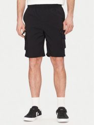 Resteröds Szorty materiałowe Marc 55251 6440 Czarny Regular Fit. Czarne szorty męskie Resteröds, l, bez wzorów, z materiału. Za 179.99 zł.