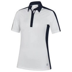Damska koszulka polo Galvin Green Mona. Białe koszulki sportowe damskie GALVIN GREEN, l, bez wzorów, z materiału, bez kołnierzyka, bez ramiączek, na golfa. Za 325.00 zł.