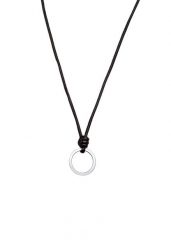 Elli Damski regulowany pasek z zamszem w kolorze czarnym ze srebra 925 Sterling Silver Naszyjniki 1 ct. Czarne paski damskie Elli, bez wzorów, z materiału. Za 173.39 zł.
