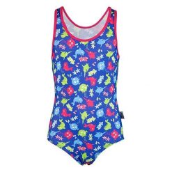 Strój kąpielowy Beco-sealife dla dziewczynek SPF50+ niebieski. Zielone stroje kąpielowe dla dziewczynek 47 Brand, bez wzorów, z elastanu. Za 240.99 zł.