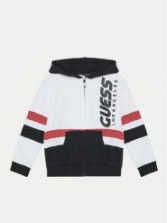 Guess Bluza L5RQ02 KA6R4 Kolorowy Regular Fit. Bluzy dla chłopców Guess, z aplikacjami, z bawełny, bez ramiączek, bez kaptura. Za 159.99 zł.
