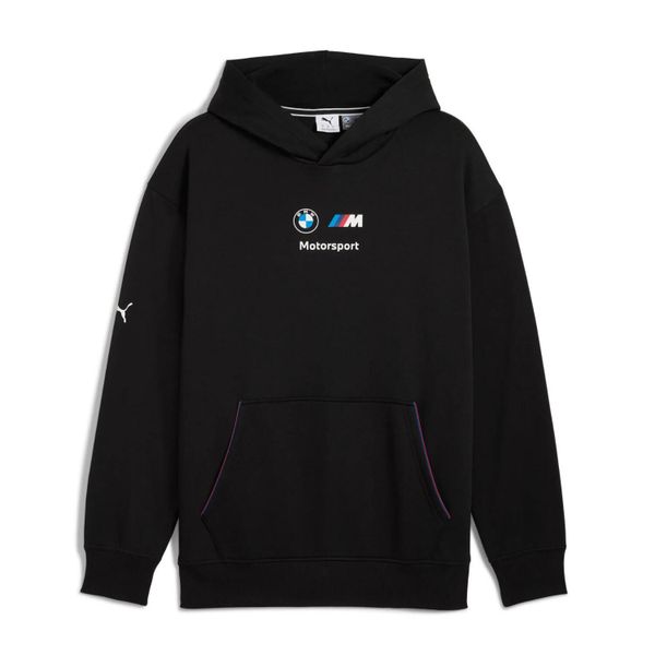 Bluza z kapturem Puma BMW MMS Essentials. Czarne bluzy męskie Puma, m, bez wzorów, z bawełny, z kapturem. Za 283.60 zł.