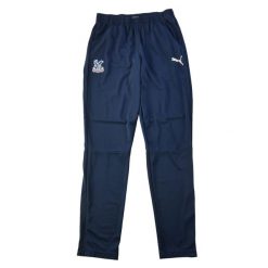 Second life - Spodnie dresowe męskie Crystal Palace F.C. Puma - Jak nowy. Niebieskie spodnie sportowe męskie Puma, l, bez wzorów, z dresówki, do biegania. Za 127.76 zł.