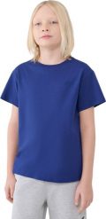 Koszulka dla chłopca 4F M2324 kobalt 4FJWSS25TTSHM2324 36S 122cm. T-shirty dla chłopców 4f, bez wzorów, bez ramiączek. Za 21.92 zł.