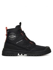 Palladium Trapery Sp20 Travel Hi 74476-008-M Czarny. Czarne śniegowce i trapery męskie Palladium, z materiału, bez zapięcia. Za 319.99 zł.