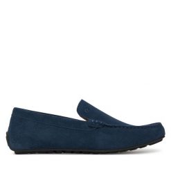 Mokasyny GINO ROSSI. Niebieskie mokasyny męskie Gino Rossi. Za 299.99 zł.