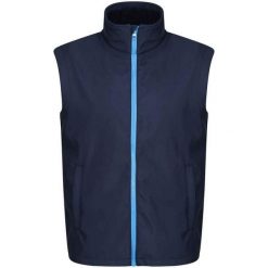 Męska Kamizelka Ablaze Softshell Do Nadruku. Niebieskie kurtki męskie Regatta, m, bez wzorów, z softshellu, sportowe, bez kaptura. Za 97.99 zł.