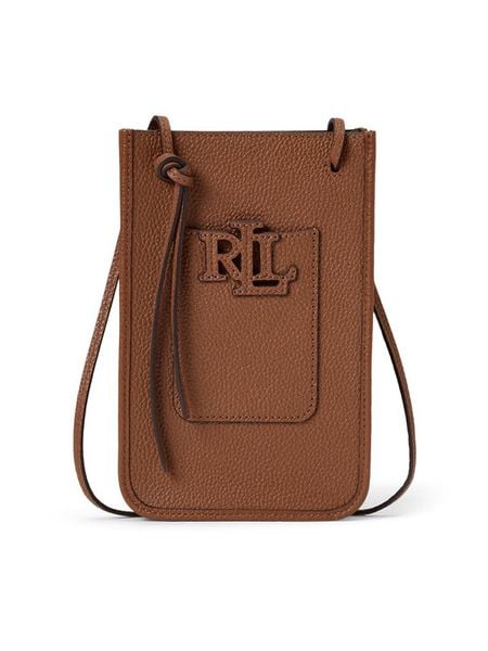 LAUREN RALPH LAUREN Torebka 432966780002 Brązowy. Brązowe listonoszki damskie Lauren Ralph Lauren, bez wzorów, ze skóry, bez dodatków. Za 509.99 zł.