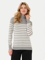 Kaffe Golf 10509063 Szary Regular Fit. Szare swetry damskie Kaffe, s, bez wzorów, z wiskozy, bez kołnierzyka, bez ramiączek, bez kaptura. Za 99.99 zł.