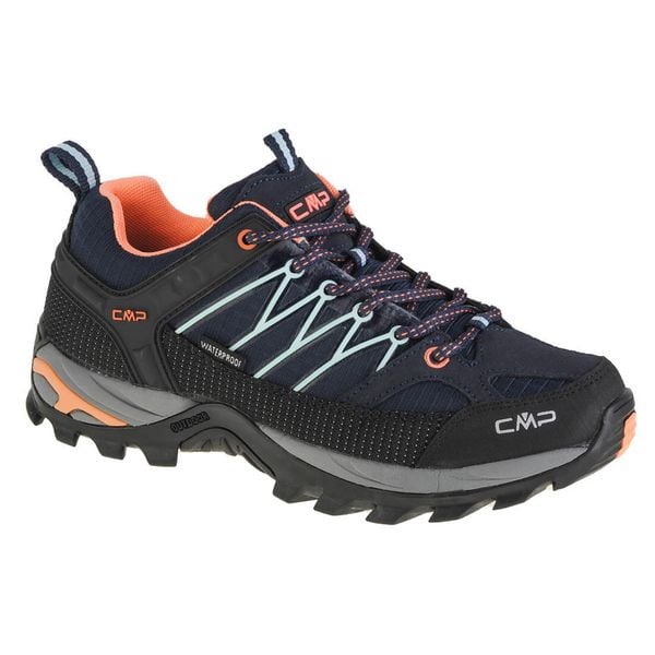 Damskie buty trekkingowe CMP Rigel. Czarne trekkingi damskie CMP, trekkingowe. Za 338.88 zł.