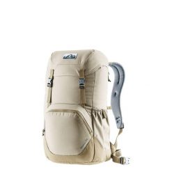 Plecak na laptopa Deuter Walker 24 - bone/desert. Brązowe plecaki damskie Deuter, bez wzorów. Za 377.99 zł.