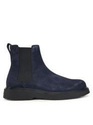 Calvin Klein Sztyblety Combat Ess Chelsea Boot Su YM0YM01372 Granatowy. Niebieskie botki męskie Calvin Klein, bez wzorów, ze skóry, bez zapięcia. Za 519.99 zł.