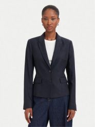 BOSS Marynarka Jia18 50564479 Granatowy Slim Fit. Niebieskie żakiety damskie Boss, bez wzorów, z lyocellu. Za 1,909.00 zł.