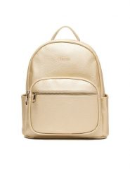 Lasocki Plecak CEO-LSK-L-015-09 Złoty. Żółte plecaki damskie Lasocki, bez wzorów, z materiału. Za 199.99 zł.