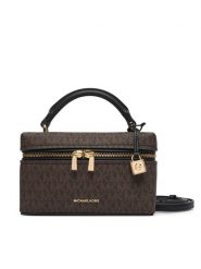 MICHAEL Michael Kors Torebka Jana 32F5GQ1C0B Brązowy ciemny. Brązowe torebki do ręki damskie MICHAEL Michael Kors, bez wzorów, ze skóry, bez dodatków. Za 1,019.00 zł.