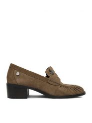 Beverly Hills Polo Club Półbuty EO-WI44-SHION-01 Brązowy. Brązowe półbuty damskie Beverly Hills Polo Club, bez wzorów, ze skóry, bez obcasa, na obcasie, bez zapięcia. Za 369.99 zł.