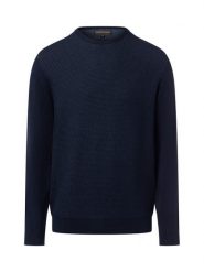 Finshley & Harding Sweter z zawartością kaszmiru Mężczyźni Bawełna niebieski, XL. Niebieskie swetry przez głowę męskie Finshley & Harding, m, bez wzorów, z bawełny, bez kołnierzyka. Za 179.95 zł.