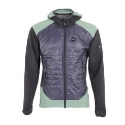 Techniczna hybrydowa kurtka męska Milo Nafo green - XL. Fioletowe kurtki męskie Milo, na zimę, l, bez wzorów. W wyprzedaży za 399.00 zł.