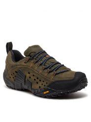 Merrell Trekkingi Intercept J004275 Zielony. Zielone trekkingi męskie Merrell, trekkingowe. Za 449.99 zł.