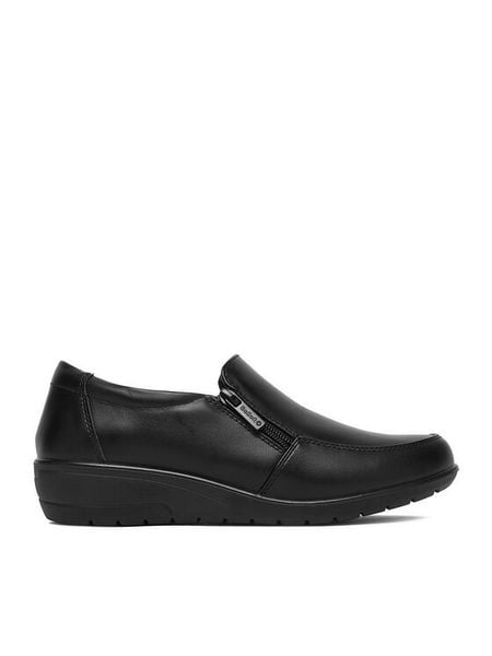 Go Soft Półbuty CEO-JD63-8 Czarny. Czarne półbuty damskie GO SOFT, bez wzorów, z materiału, bez obcasa, na płaskiej podeszwie, bez zapięcia. Za 119.99 zł.