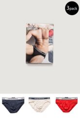 Slipy Mężczyzna EMPORIO ARMANI CONNECTED. Czerwone slipki męskie EMPORIO ARMANI CONNECTED, m, bez wzorów, z bawełny. Za 213.50 zł.
