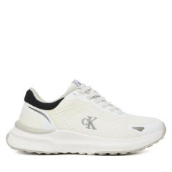 Sneakersy Calvin Klein. Białe trampki i tenisówki chłopięce Calvin Klein, bez wzorów, bez zapięcia. Za 399.99 zł.
