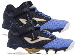 Buty do siatkówki damskie Joma V.BLOCK LADY treningowe ze wzmocnioną piętą. Czarne obuwie sportowe damskie Joma, bez wzorów, z gumy, do siatkówki. Za 312.45 zł.
