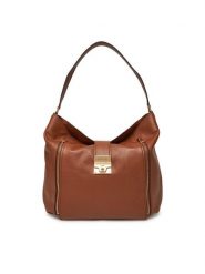 MICHAEL Michael Kors Torebka 30S5G9XH3T Brązowy. Brązowe torebki do ręki damskie MICHAEL Michael Kors, bez wzorów, ze skóry, bez dodatków. Za 939.99 zł.